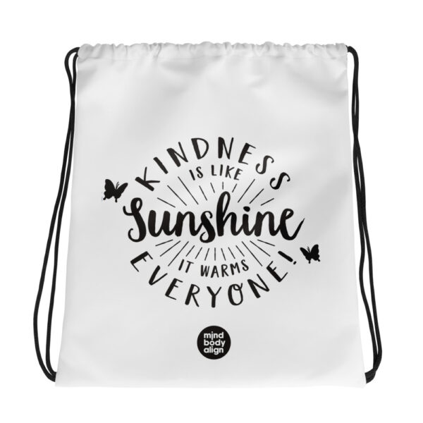 Kindness Drawstring Bag